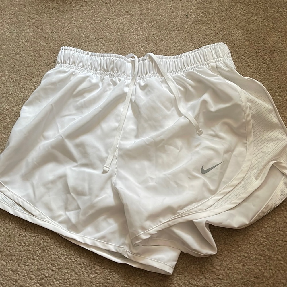 Nike white shorts!